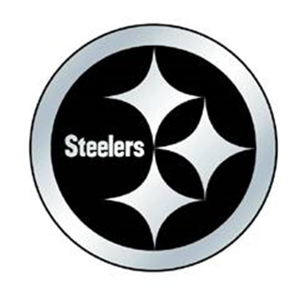 Cisco Independent Pittsburgh Steelers Auto Emblem - Silver 8162012422